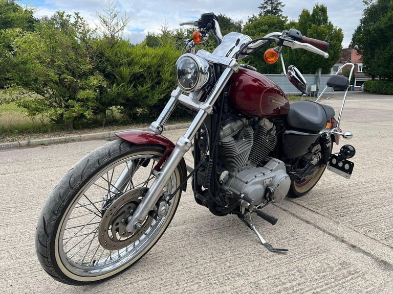 2009 09 HARLEY-DAVIDSON XL883C XL 883 C SPORTSTER CUSTOM CRUISER XLH883 - 2k MLS
