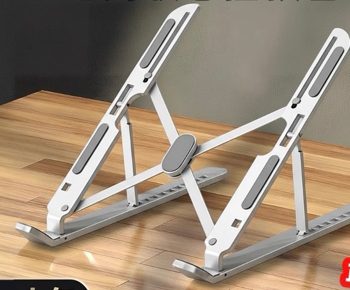 Universal Tablet Laptop iPad Stand Holder Riser Folding Table Adjustable Support