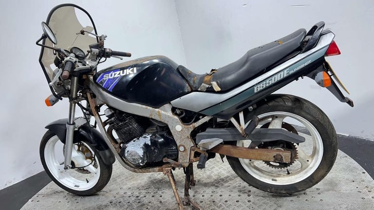 Suzuki GS500 1990 35K NON RUNNING 1 OWNER 500CC TWIN PROJECT BIKE