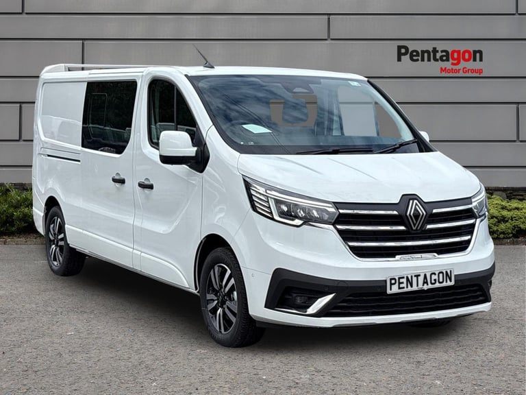  Renault Trafic 2.0 Dci Blue Ll30 Extra Sport Crew Van Double Cab 6dr Diesel