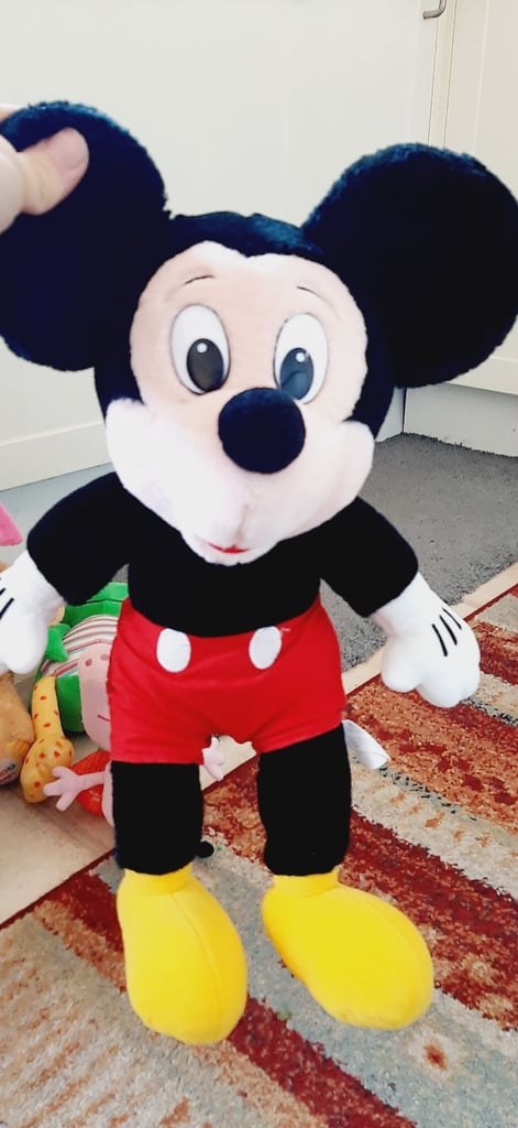 Toys Mickey and Minnie Mouse, puzzle, cash till
