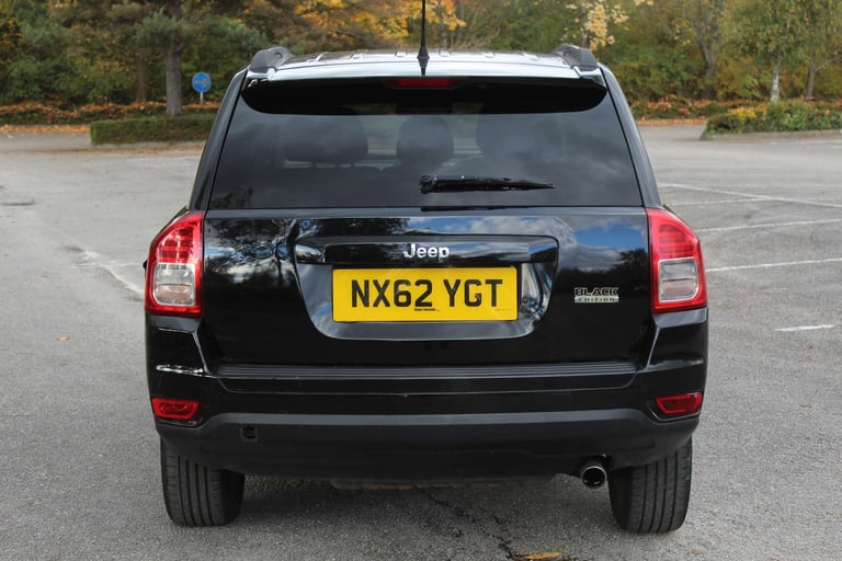 2012 Jeep Compass 2.4 Compass Black Edition CVT 4WD 5dr SUV Petrol Automatic
