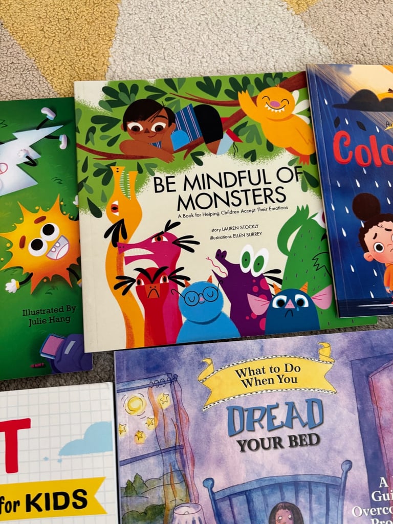 Set of Anxiety/Autism/ Emotional books