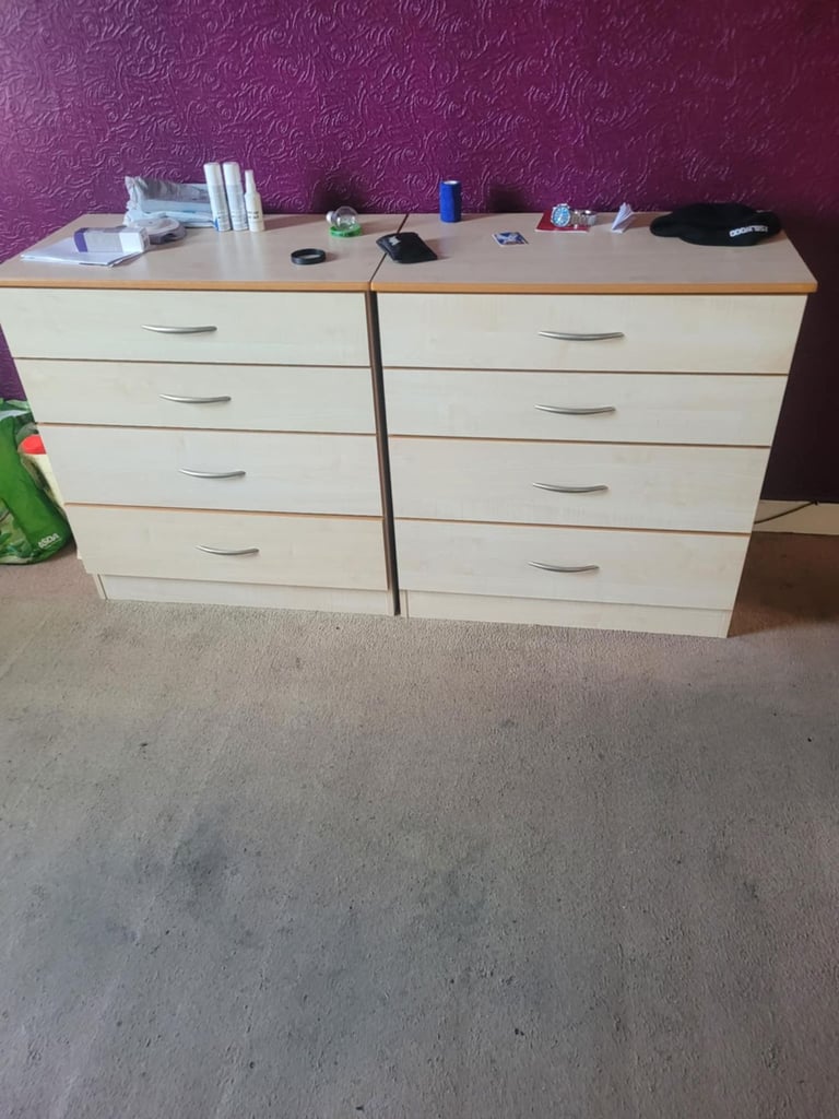 image for 2x Chest of drawers great condition 