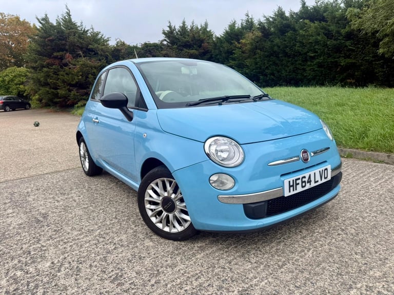 2015 Fiat 500 1.2 Colour Therapy Euro 6 (s/s) 3 Doors ULEZ Free 1 Year MOT Smooth Drive Clean Car  