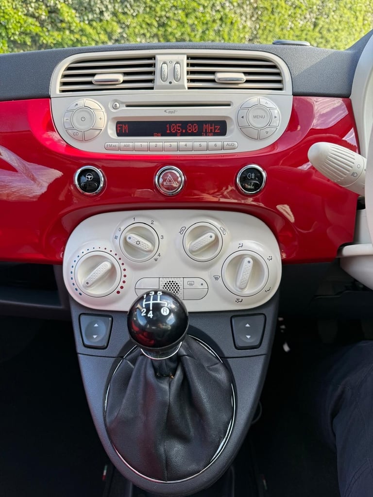 2011 Fiat 500 1.2 Lounge 3dr [Start Stop] HATCHBACK Petrol Manual