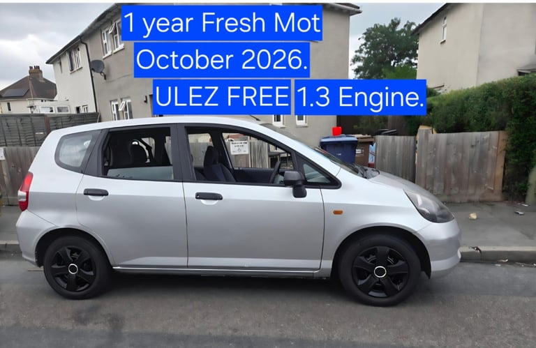 image for Honda JAZZ Hatchback ULEZ FREE 1 YEAR MOT