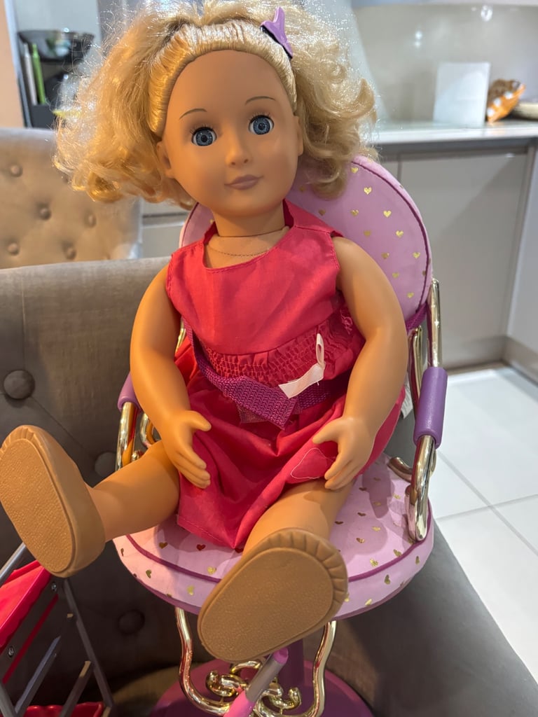 Our generation salon chair and doll 