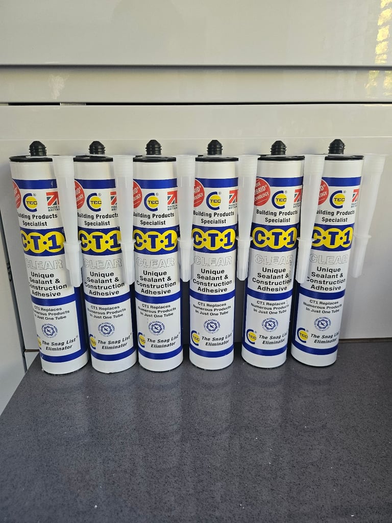 image for CT1 CLEAR SEALANT AND ADHESIVE 
