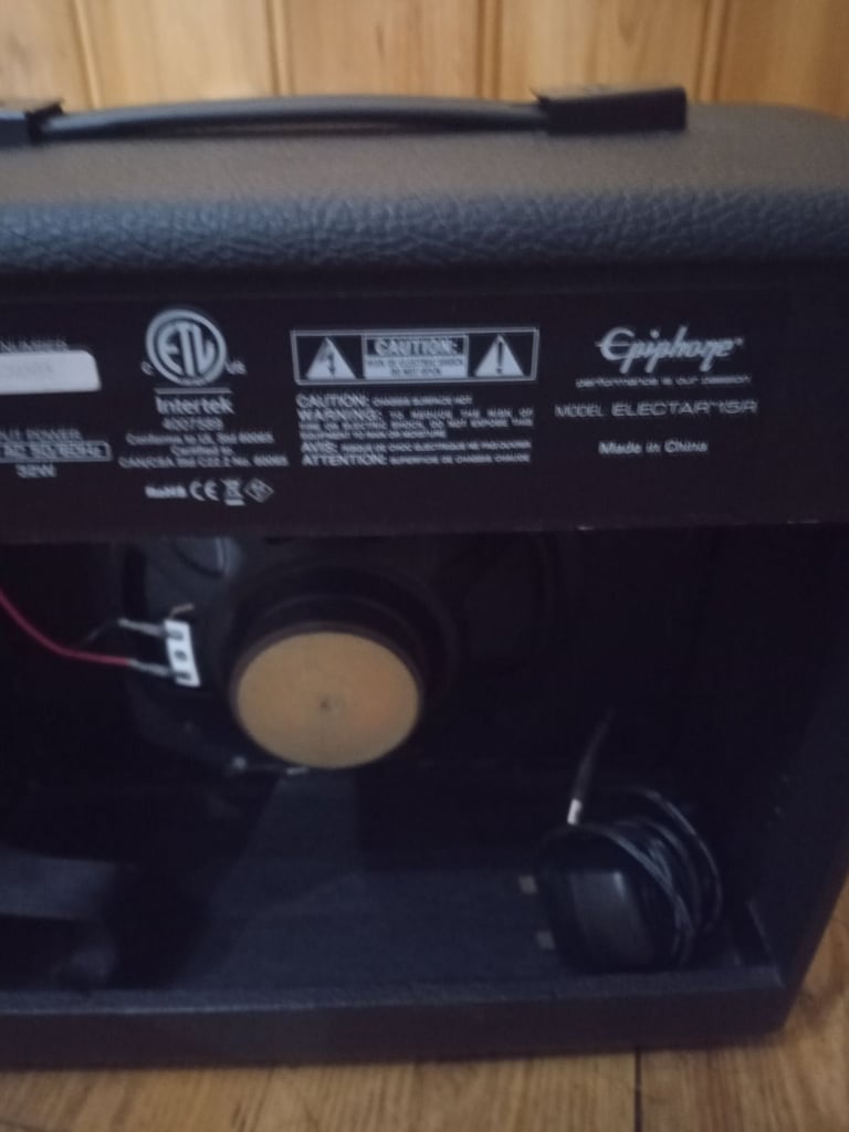 Epiphone 15 watt amp 