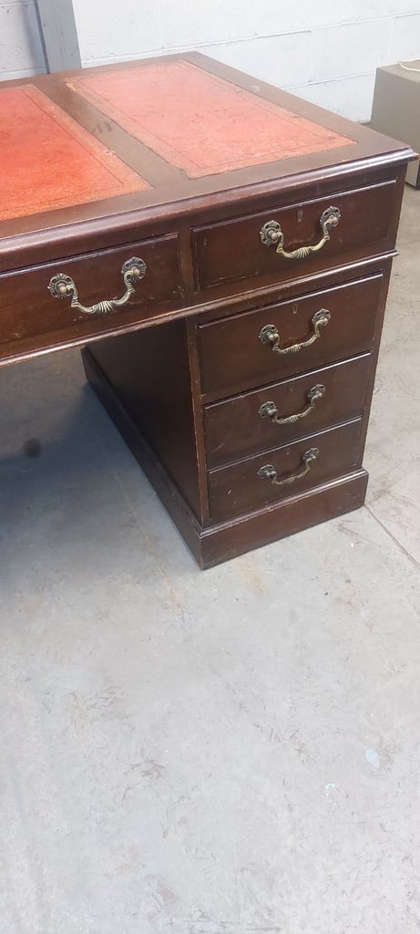 Antique - Captains Style Office Desk