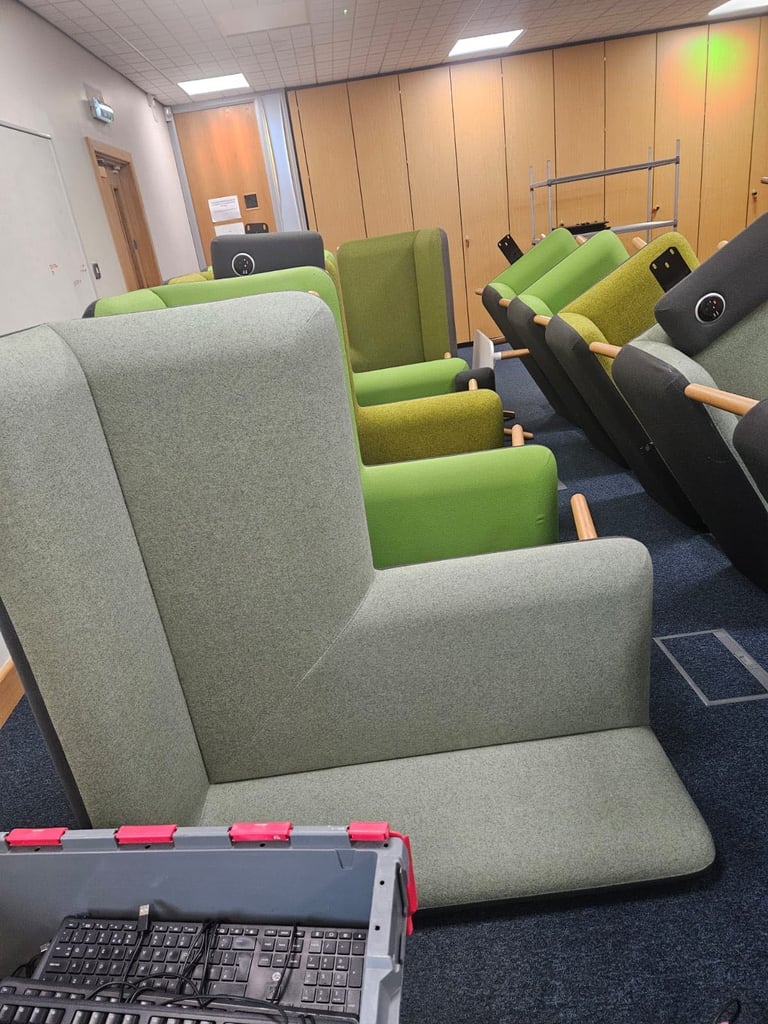 Availabile office chairs,desk,tables,sofas for sale  (Price's varies according to the product )