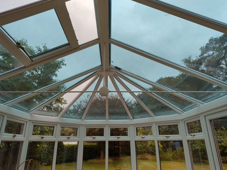 Conservatory roof.