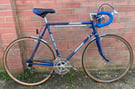 Raleigh Stratos vintage 1970&#039;s road bike racer, large 23.5&quot; frame, 10 speed, 27 x 1 1/4&quot; wheels