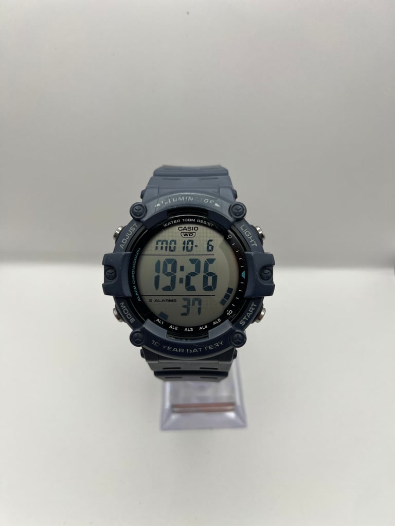 Casio AE-1500WH-2AVEF Blue Digital Watch – Boxed, Great Condition