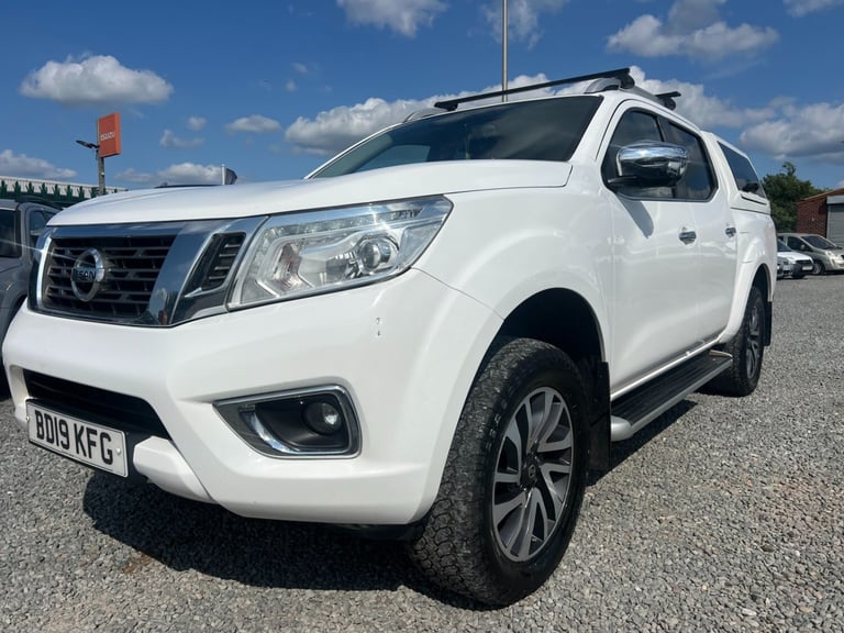 2019 NISSAN NAVARA Double Cab Pick Up Tekna 2.3dCi 190 4WD Auto LEATHER 101k