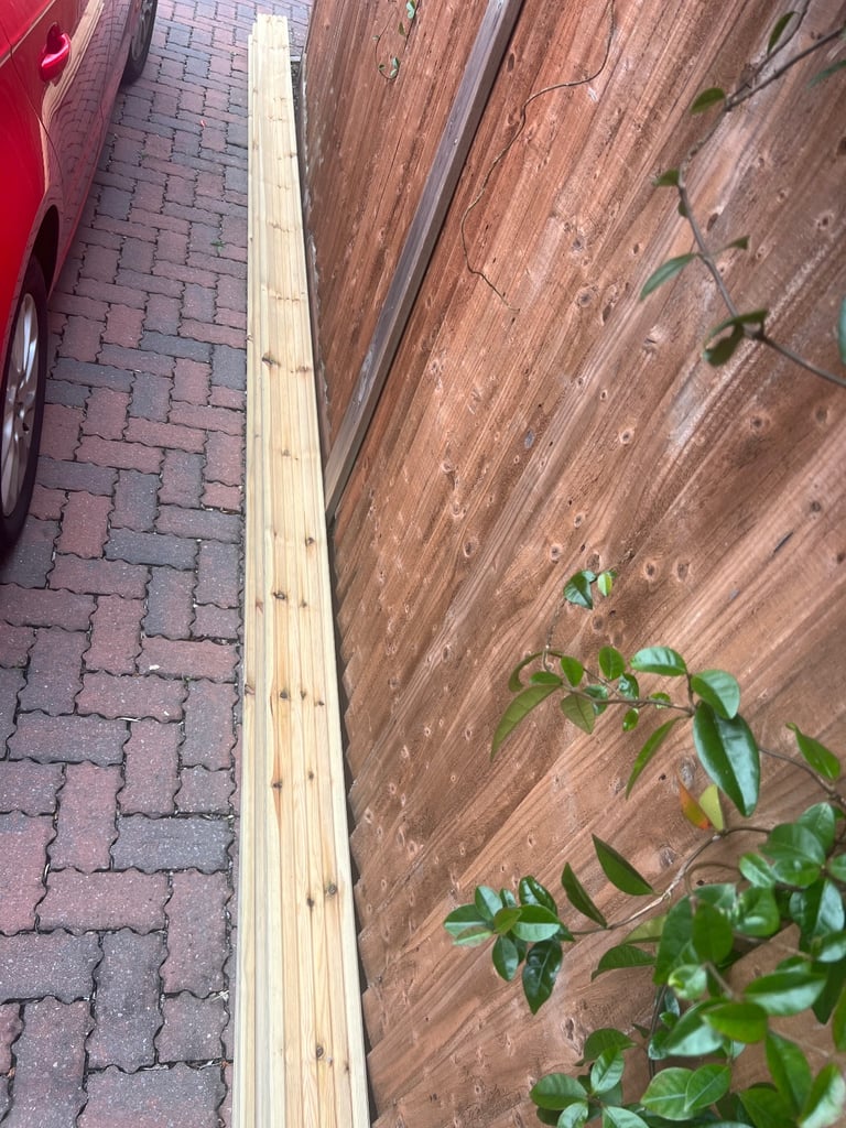 image for 4 Treated Timber Decking Boards 35mm x 148mm x 4.8m