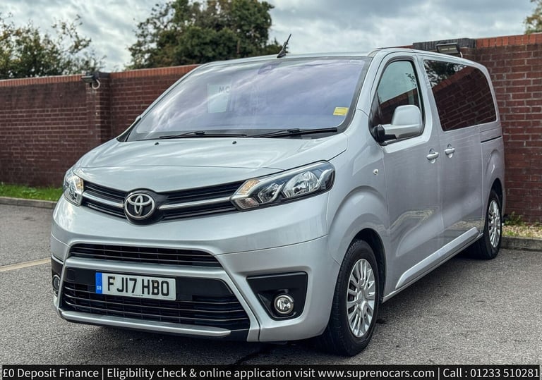 2017 Toyota PROACE CITY Verso 1.6D Shuttle Medium MPV MWB Euro 6 (s/s) 5dr (9 Seat) MPV Diesel Ma...