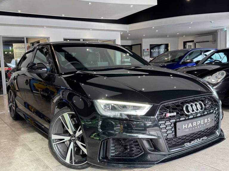 2018 Audi RS3 2.5 TFSI Saloon 4dr Petrol S Tronic quattro Euro 6 (s/s) (400 ps) 2.5 4dr S SALOON ...