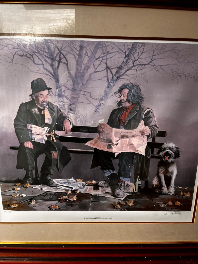 image for Tramps by L. Rushton Print