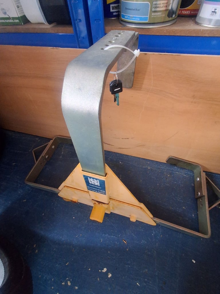 Wheelclamp. 