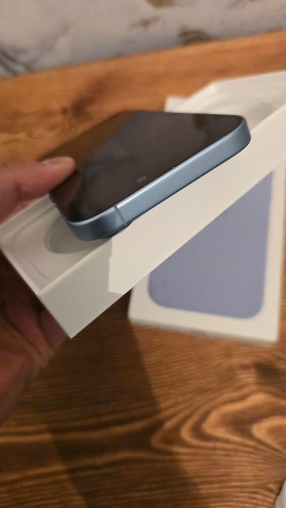 Like New iPhone 17 - 256GB - Mist Blue 2 Weeks old Almost 1 Year Apple Warranty - with box Unlocked