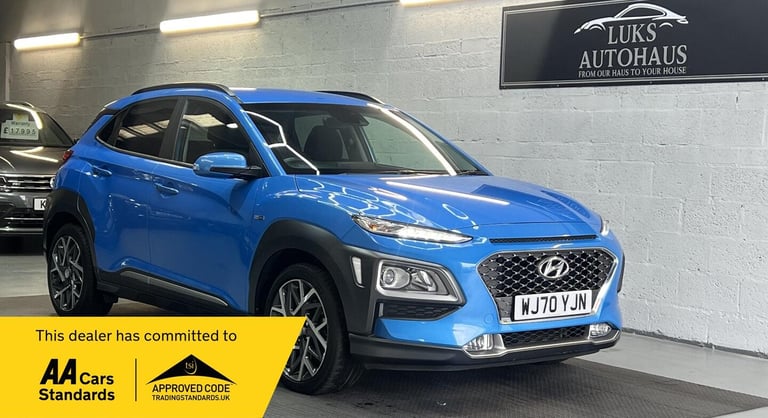 2020 Hyundai KONA 1.6 h-GDi Premium DCT Euro 6 (s/s) 5dr HATCHBACK Petrol/Electric Hybrid Automatic