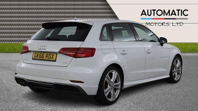 2016 Audi A3 2.0 TFSI S line Sportback 5dr Petrol S Tronic Euro 6 (s/s) (190 ps)