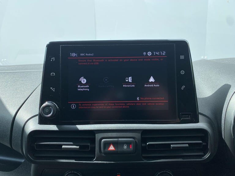 2022 Citroen Berlingo 1.5 BlueHDi 1000 Enterprise M Pro SWB Euro 6 (s/s) 5dr PANEL VAN Diesel Manual
