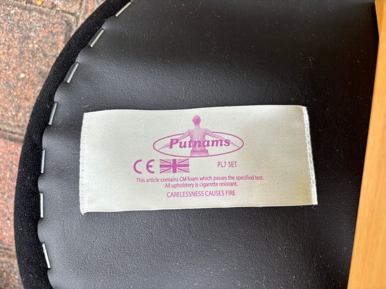 Fantastic Putnams Coccyx Good Posture Kneeling Chair Black Excellent