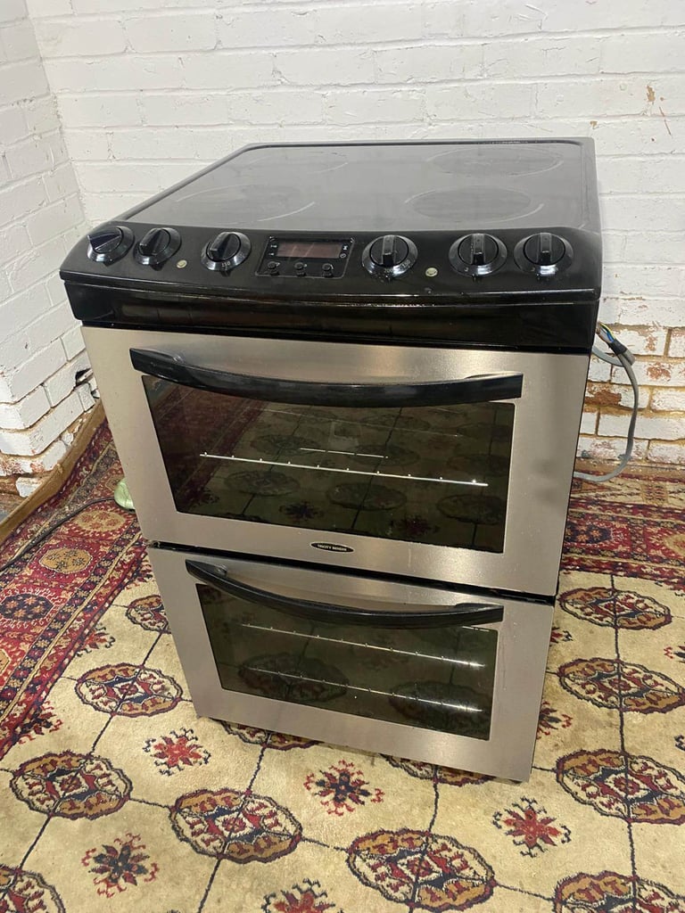 Stainless 60CM Electric Ceramic Cooker With Dual Oven/Grill  Price