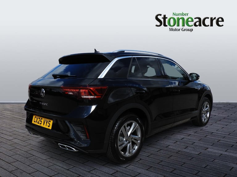 2025 Volkswagen T-Roc 1.5 TSI R-Line SUV 5dr Petrol Manual Euro 6 (s/s) (150 ps) HATCHBACK Petrol...
