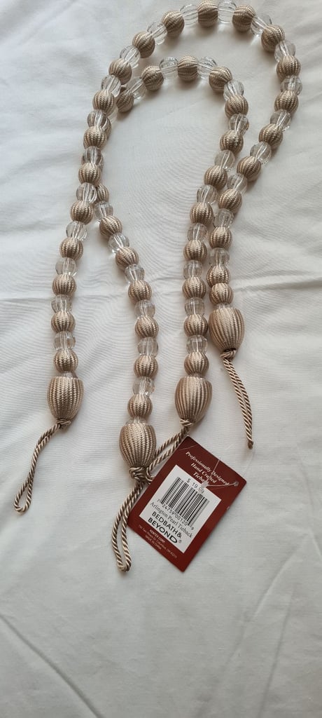 image for Pair of Arlington Pearl Tiebacks 