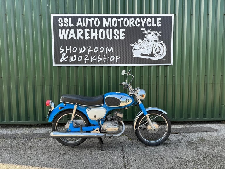image for Suzuki B120 Bloop Classic 2 Stroke Single 1972 Historic Registered Runs Rides