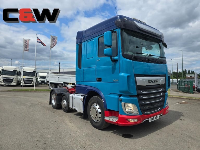 2022 (71) DAF FTP XF 450 Space cab 6x2 with Edbro Tipping Equipment - 282,000KMS