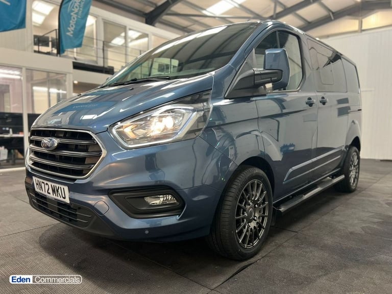 2022 72 FORD TRANSIT CUSTOM 2.0 320 ECOBLUE LIMITED CREW VAN DOUBLE CAB AUTO L1 