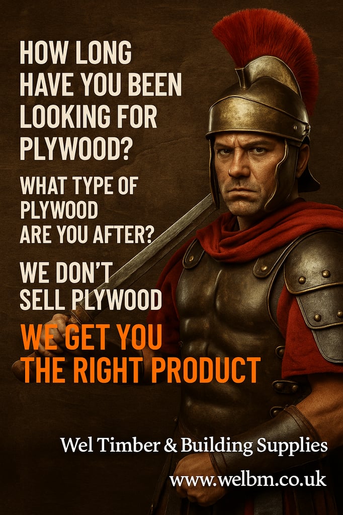 All plywood and sheet panel materials 