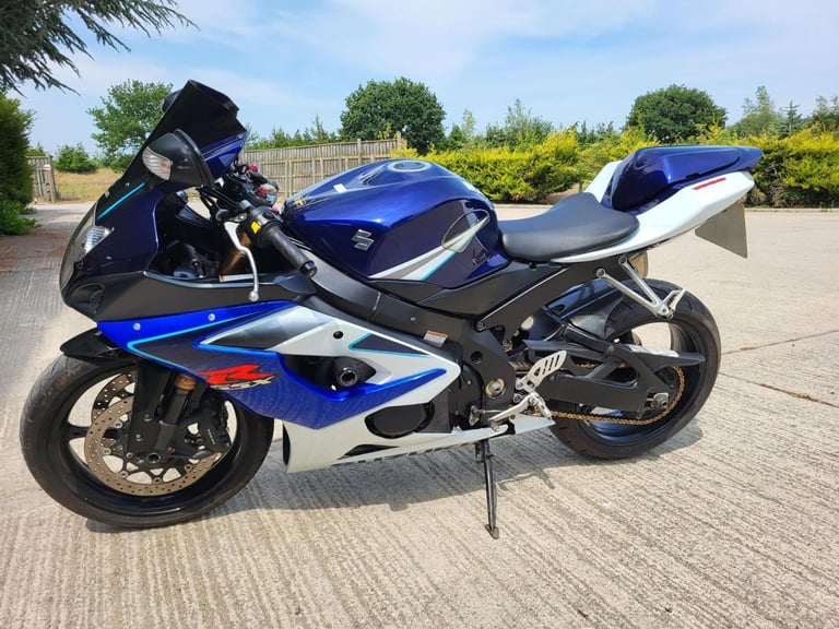 2006 06 SUZUKI GSXR 1000 K6 GSXR1000 SUPERBIKE CLASSIC SPORTS BLUE  WHITE