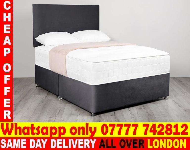 image for -BED AND MATTRESS KING SIZE AND SINGLE SIZE ( RRE)