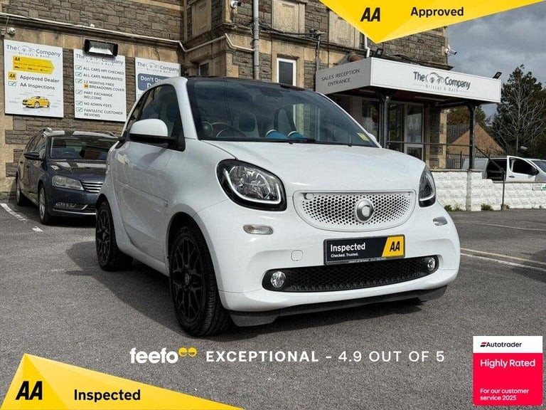 image for 2015 smart fortwo 1.0 Proxy (Premium Plus) Twinamic Euro 6 (s/s) 2dr COUPE Petrol Automatic