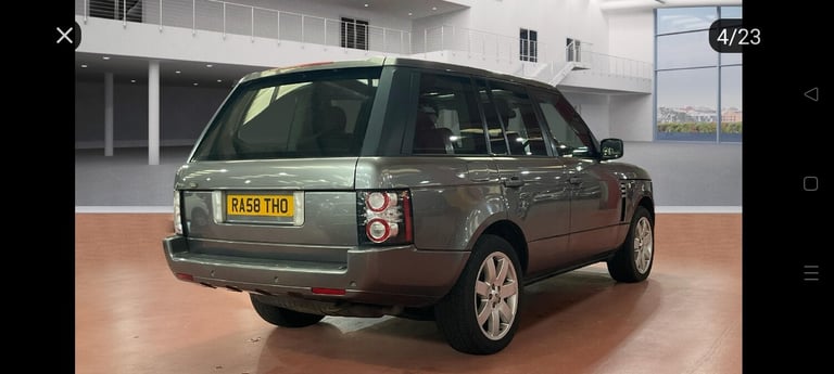 2010 Land Rover Range Rover 3.6 TDV8 Vogue SE 4dr Auto PRIVATE PLATE SERVICE HISTORY  ESTATE Dies...