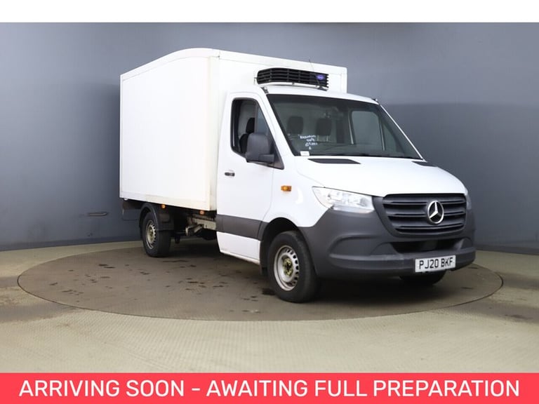 2020 Mercedes-Benz Sprinter 314CDi S/Cab FRIDGE Box MWB RWD 140PS G/Tronic Automatic Temperature ...