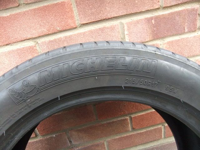 Michelin Primacy 3 Tyre 215/50/17 95W Extra Load.
