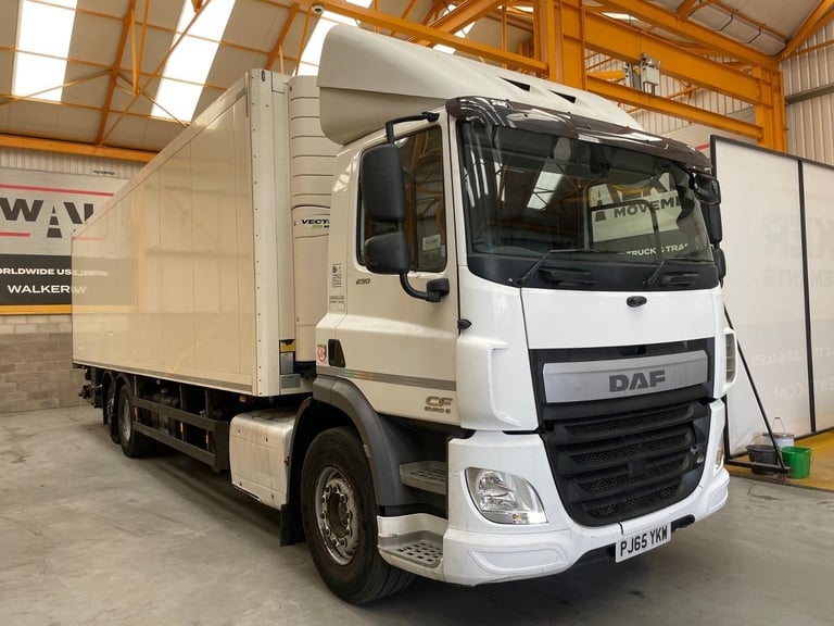 image for DAF CF290 *EURO 6*, 6X2 26 TONNE INSULATED FRIDGE/FREEZER – 2016 – PJ65 YKW