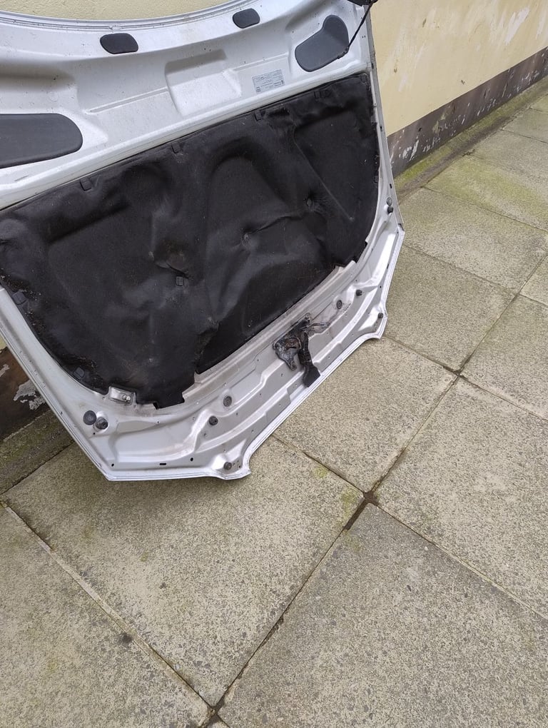 Audi A4 Silver Car Bonnet