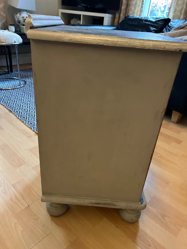 Solid wood beside table 