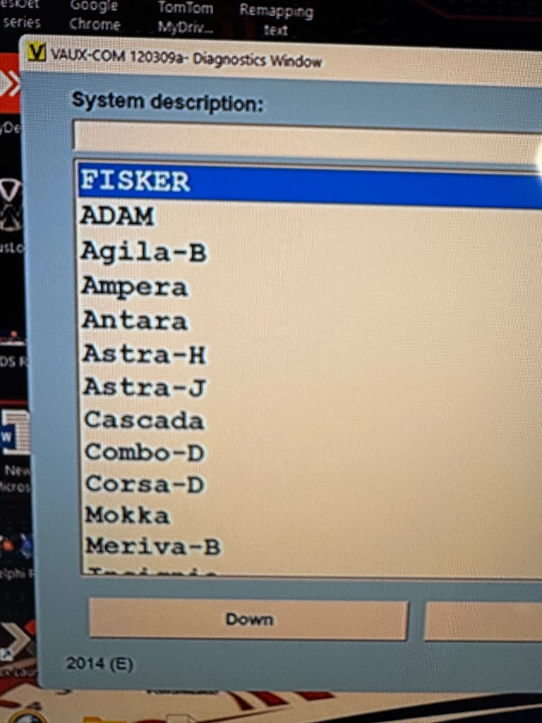 Op-Com Diagnostic Scanner Opel Vauxhal And Saab V1.99 Lasted, Fault