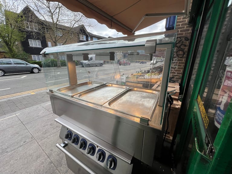 HOT FOOD DISPLAY CAFE KEBAB CHICKEN SHOP CATERING COMMERCIAL KITCHEN  SHOP 