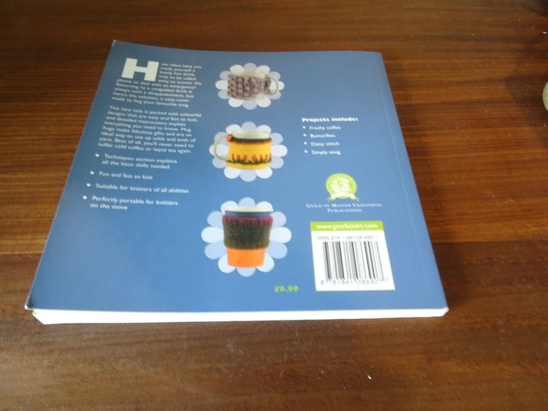 Knitting book - Mug Hugs - very good condition