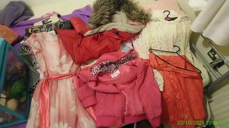 image for Lots of girl clothes. 8-13. For free